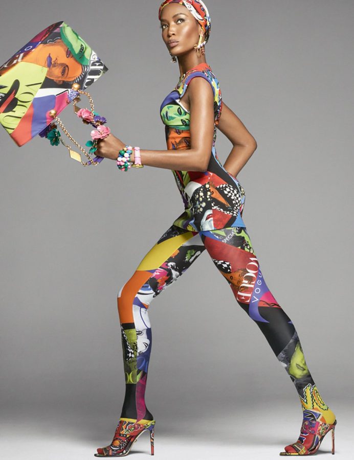 Naomi Campbell for Versace SS18 by Steven Meisel Naomi Campbell for Versace SS18 by Steven Meisel