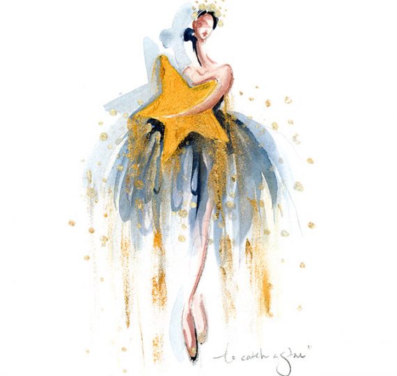 Gift Guide Star Catcher Poster $65 for 11 x 14''