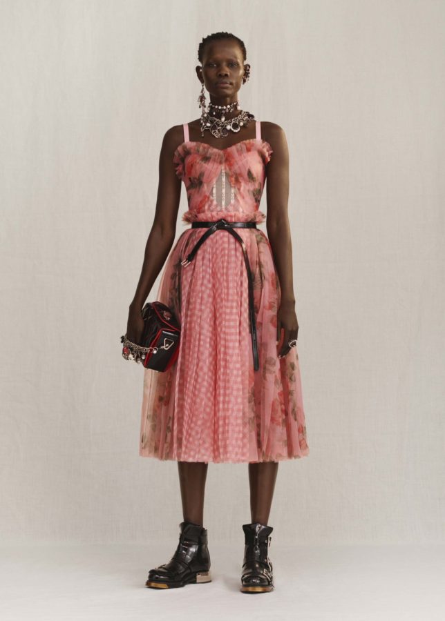 Shanelle Nyasiase modelling for Alexander McQueen via Instagram @alexandermcqueen - Looks of the Week - April 14th Shanelle Nyasiase modelling for Alexander McQueen via Instagram @alexandermcqueen
