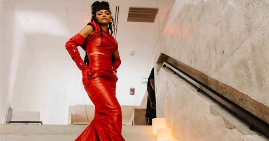 Teyana Taylor during her 33rd birthday