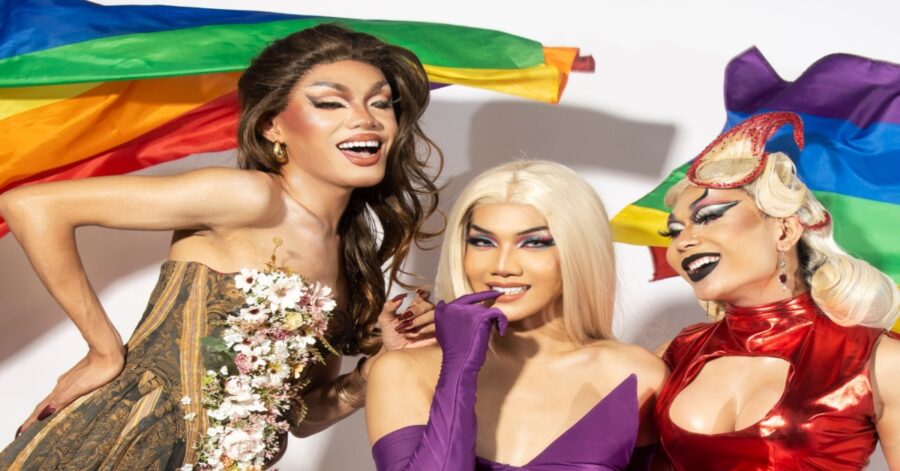 Drag Queen posing
