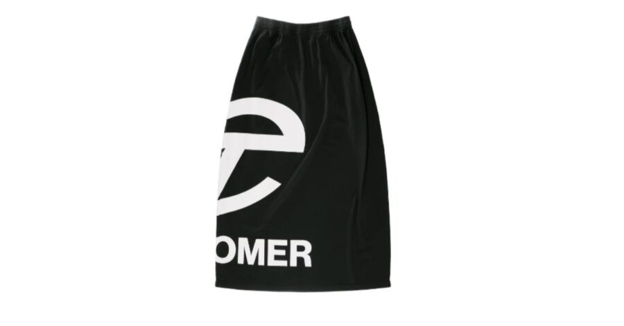 Teflar skirt on white background