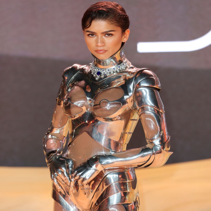 Zendaya attends the World Premiere of "Dune: Part Two" in Leicester Square